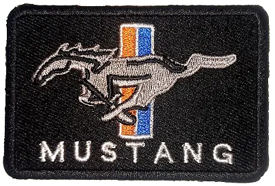 Mustang Sports Cars Patch [3.0 X 2.0 -Iron On Sew On] • $5.99