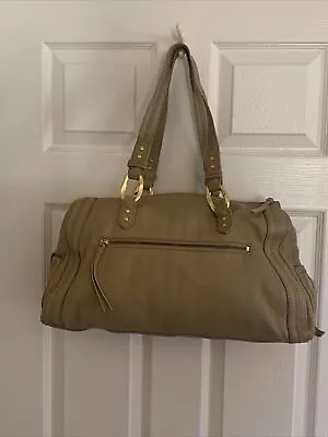 $20 • Buy Sigrid Olsen Soft Leather Hobo Bag, Camel Color