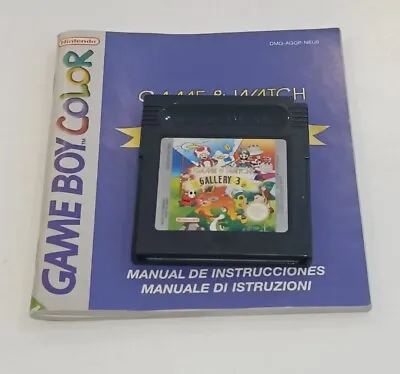 Game & Watch Gallery 3 Nintendo Gameboy Color Advance Game GENUINE! • £10.29