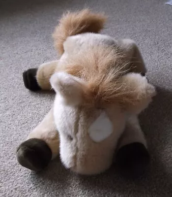 A&A Soft Toys Ltd PLUSH LAYING HORSE CUDDLY SOFT FOAL TOY PONY TEDDY  • £7