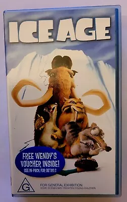 ICE AGE - VHS Tape - Great Family Flick In As New Condition  • $10