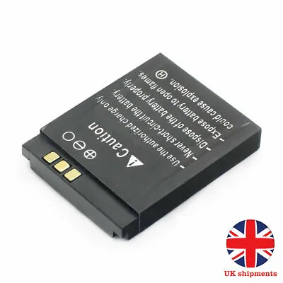 Uk Lq-s1 3.7v 380mah Rechargeable Li-ion Polymer Smart Watch Dz09 Qw09w8 Battery • £7.19