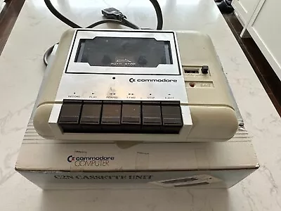 Commodore Vintage C2N 1530 Cassette Unit Datasette Recorder For VIC-20 C64 WORKS • $39