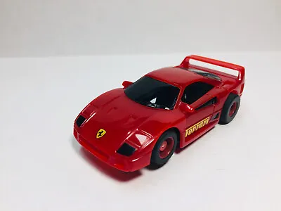 TYCO  Highly Detailed  FERRARI  F40 Slot Car  & RED Wheel HP7 Chassis BRAND NEW • $49.99