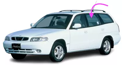 Fit: 1998-2003 Daewoo Nubira 4D Station Wagon Rear Left Driver Door Window Glass • $149.95