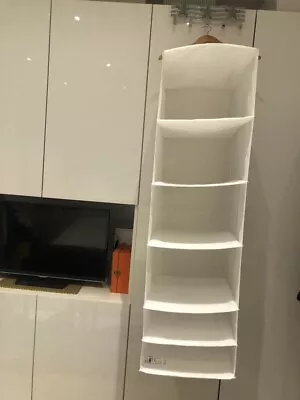 Ikea Hanging Skubb Pax Wardrobe Shoes Boxes White • £6.50