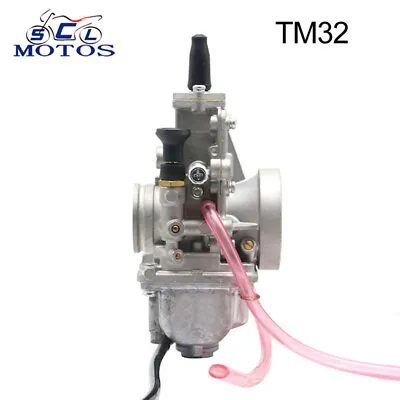 Mikuni TM 32mm Flat Slide Carb Carburetor For YAMAHA DT200WR DT200S RZ250 RZ350 • $86.45