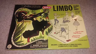Wham-O Limbo Party Game Under The Bar Caribbean Fun Repro 2013 New In Box • £24.12
