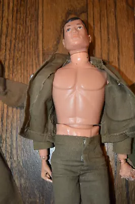 VTG  1960’s GI Joe Action Figure Doll~Outfit & Boots~one Hand Chewed~Joints Move • $29.99