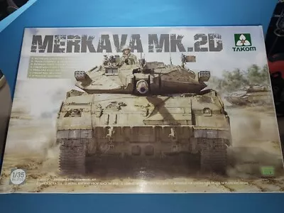 1/35 Takom Merkava Mk. 2 With Meng IDF Infantry Lot • $59.99