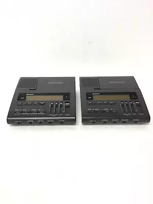 2x Sony BM-88 Dictator Transcriber Microcassette PlayerNo AC AdapterFREE SHIP • $59.99
