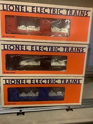 Lionel Mint Car Set In Original Boxes New Orleans Carson City And Dehlonega • $39.99