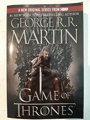 Game Of Thrones PB George R.R. Martin Unread Book One Of A Song Of Ice And Fire • $4.99