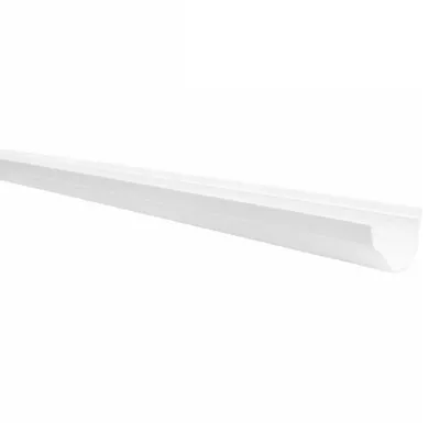 Polypipe 130mm Ogee Gutter Lengths 2m - White • £24