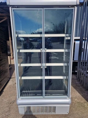 £945 • Buy Double Door Display Fridge Used