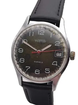 Vintage Classic VOSTOK 2209 18Jewels Soviet Mechanical Wristwatch • $58.50