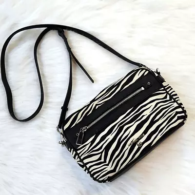 Michael Kors Zebra Print Nylon Crossbody • $49