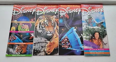 Vintage 1999 Disney World Brochures~Millenium Celebration~Bonus Epcot Program • $29.99