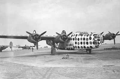 WWII Photo USAAF B-24 Liberator Bomber Assembly Ship WW2 B&W World War Two/ 5095 • $5.99