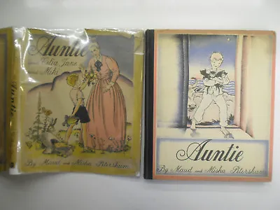 Auntie And Celia Jane And Miki Maud & Miska Petershams DJ 1st Edition 1932 • $9.50