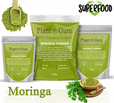 Moringa Oleifera Leaf Powder 100% Pure Natural Superfood Bulk Wholesale • $12.20