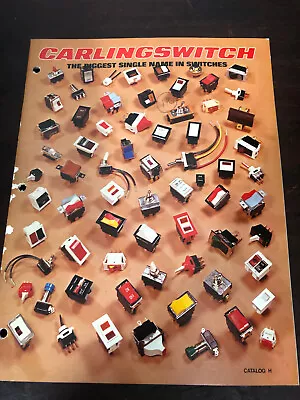 Vintage Carlingswitch Switches Catalog H • $20