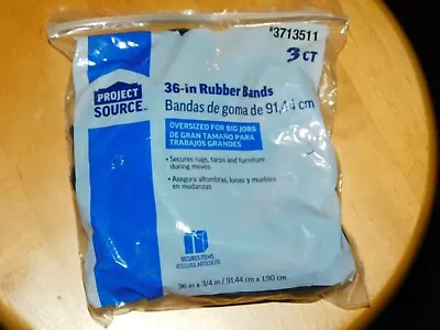 HEAVY DUTY MOVING RUBBER BANDS  Bag Of 3 Bands  .sealed Package.  Same Day Ship • $5.99