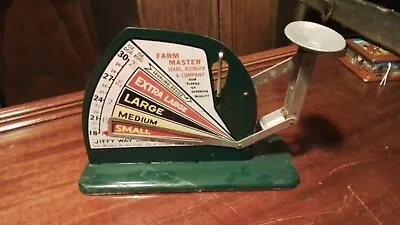 Egg Scale Grader Farm Master Green Vintage • $49.99