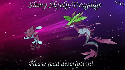$2.99 • Buy Shiny Skrelp/Dragalge 6IV - Pokemon X/Y OR/AS S/M US/UM Sword/Shield