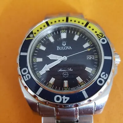 R71 Bulova MARINE STAR 100M 96B126 • $159