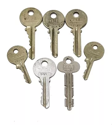 Lot Of Yale & Towne Paracentric Flay Keys - 7 Vintage Yale Keys • $18