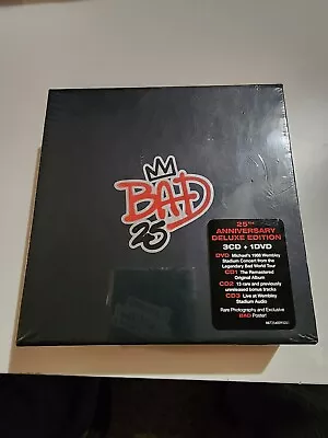 Bad: 25th Anniversary [3CD/1DVD] [Deluxe Edition] [Box Set] By Jackson Michael • $99.99