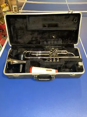 Silver Signet Trumpet Selmer USA Designed By Vincent Bach • $97.07