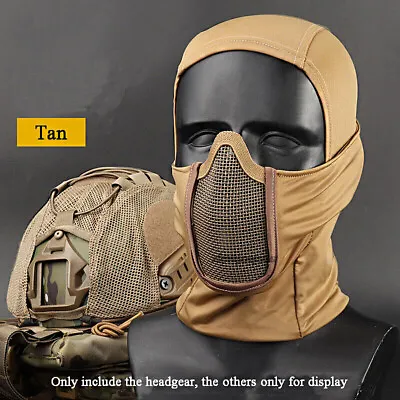 Tactical Balaclava Full Face Mask UV Protection Ski Sun Hood Cover For Military • $15.69