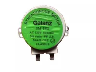 Galanz SM-16U Synchronous Motor For Microwave Oven Turntable 5/6 Rpm. 3W 120V. • $5