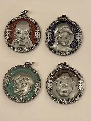 Jackie Chan Adventures Talisman Set Of 4 - Captain Black Paco Viper And Tohru  • £20