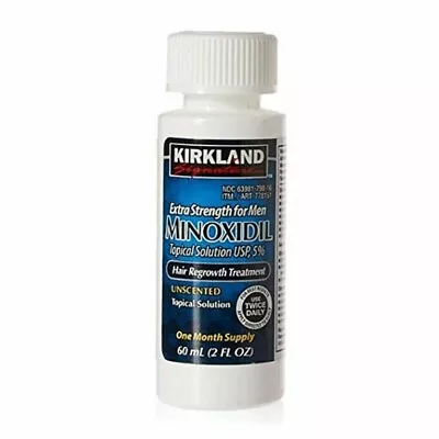 1 Month Supply Minoxidil Kirkland Signature Hair Regrowth Treatment Strength 5% • $7.89