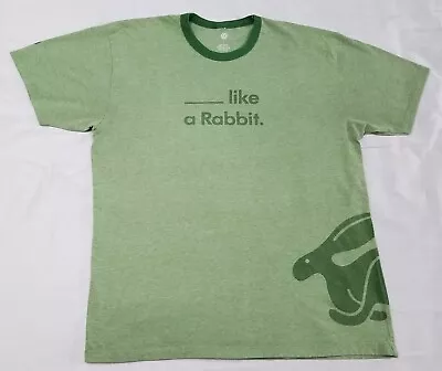 Official Volkswagen Blank Like A Rabbit Shirt Size LARGE L Car Automobile Bug • $14.99