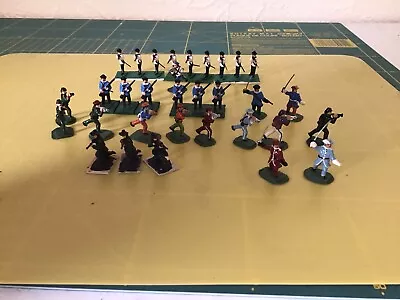 Hand Painted Plastic English Civil War Soldiers • £10