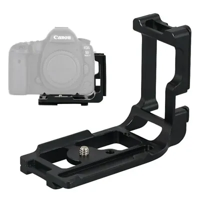 Alumi Vertical Plate QR L Bracket For Canon 5D3 5DIII 5D Mark III 5D4 5D Mark IV • $36.28