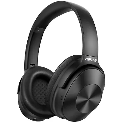 £19.99 • Buy MPOW H12 ANC Active-Noise Cancelling Headphones Wireless Bluetooth -Black 500MAH