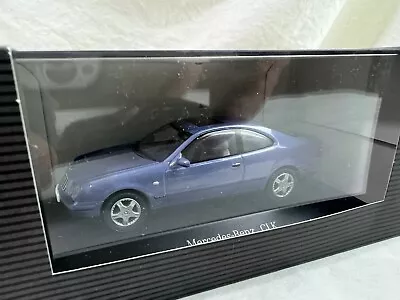 1/43 Mercedes Benz Dealer Promo Norev Schuco Mercedes Benz CLK Blue • $9.95