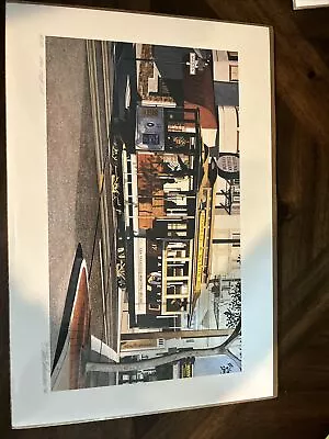 Mason Street Line Lithograph By Stan Beckman S/N 169/450 1996 Street Car • $49.95