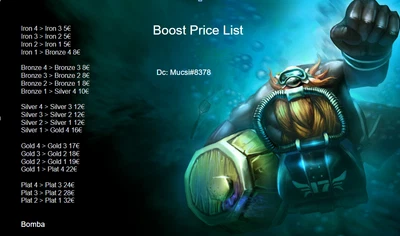 $32 • Buy League Of Legends Boost