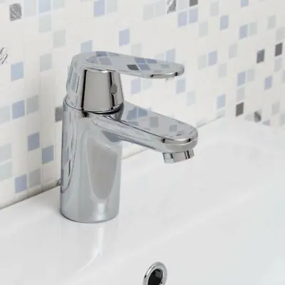 £87.52 • Buy Grohe Eurosmart Cosmopolitan Basin Sink Mixer Tap Low Pressure Chrome 3282400L
