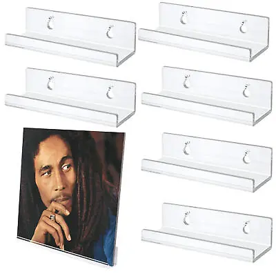 Acrylic Record Shelf Vinyl Record Album Wall Mount Display Shelf  • $14.10