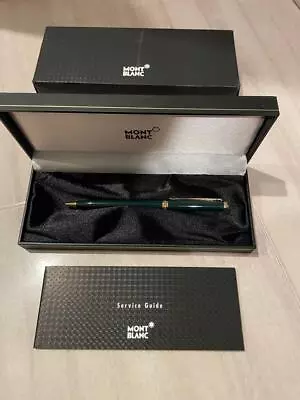 Montblanc  Noblesse   Ballpoint   Pen   Oblige Green Unused • $212.98