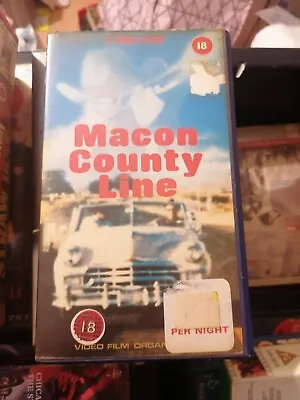 Killing Time 'Macon County Line' (1974) Big Box VHS Video Cassette [G+] Chery... • $18.65