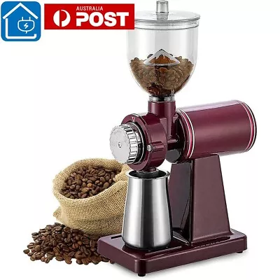 Electric Coffee Bean Grinder Commercial/Home Milling Grinding Machine 8Gear 250G • $64.12