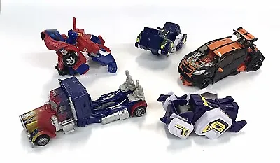 Five Hasbro Transformers For Parts Miscellaneous Figures • $15